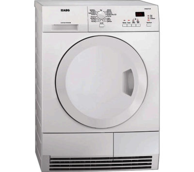 Aeg T61275AC Condenser Tumble Dryer - White